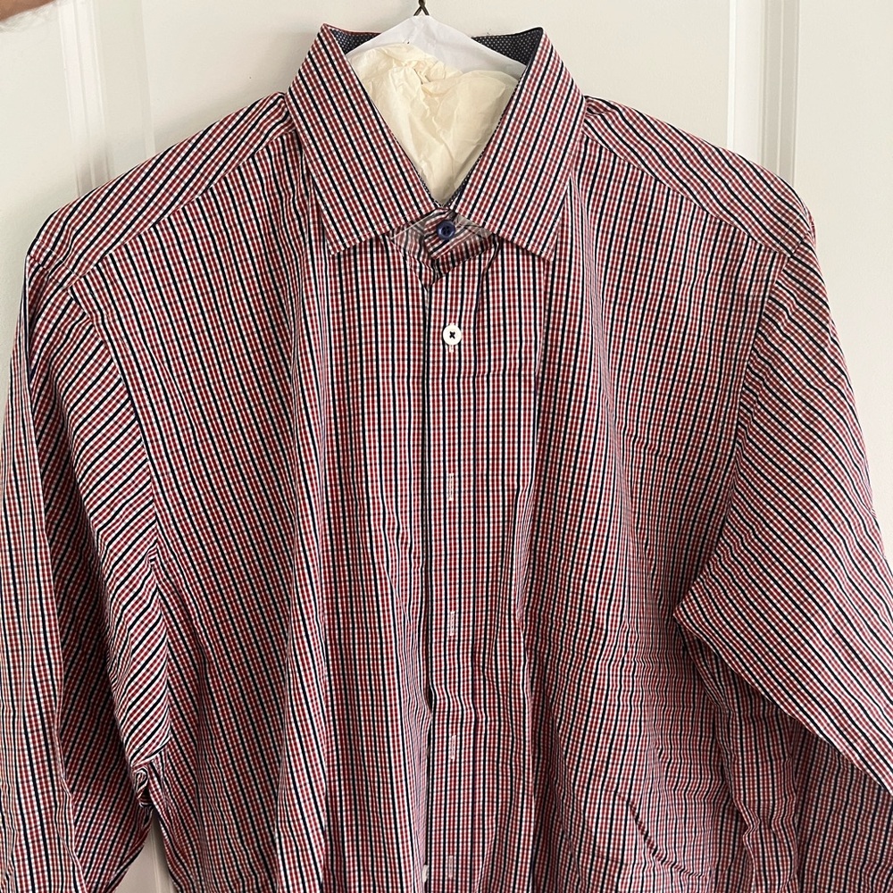 Bugatchi Plaid Button down